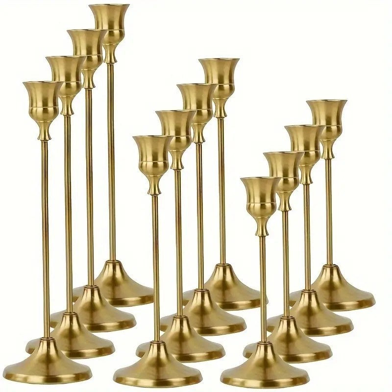Minimalist Bell-Style Metal Candle Holder